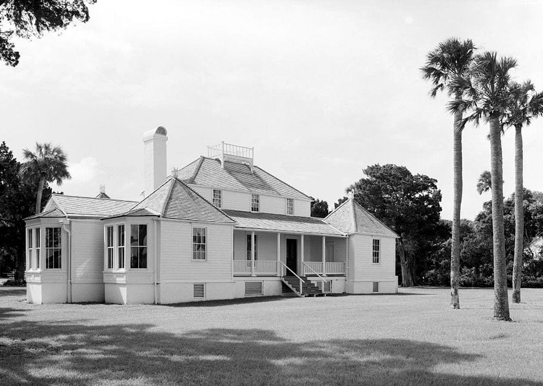 Historic Photo : Kingsley Plantation, House, 11676 Palmetto Avenue, Jacksonville, Duval County, FL 1 Photograph