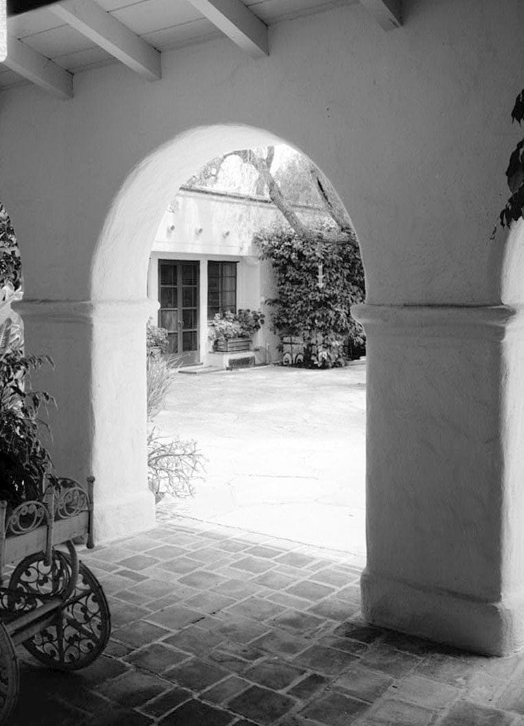 Historic Photo : Shaffer-Sherman House, 5610 La Crescenta, Rancho Santa Fe, San Diego County, CA 3 Photograph