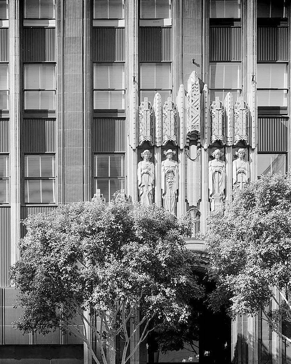 Historic Photo : Richfield Oil Building, 555 South Flower Street, Los Angeles, Los Angeles County, CA 17 Photograph