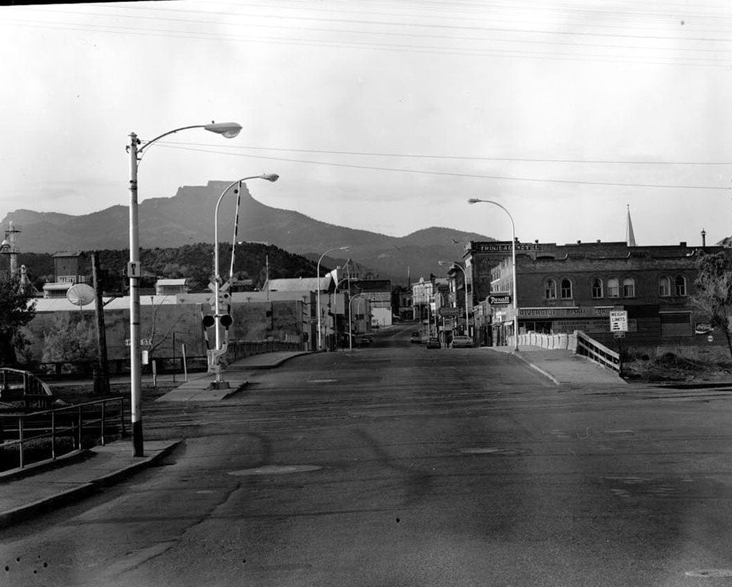 Historic Photo : Commercial Street Bridge, Spanning Purgatoire River on Commercial Street, Trinidad, Las Animas County, CO 3 Photograph