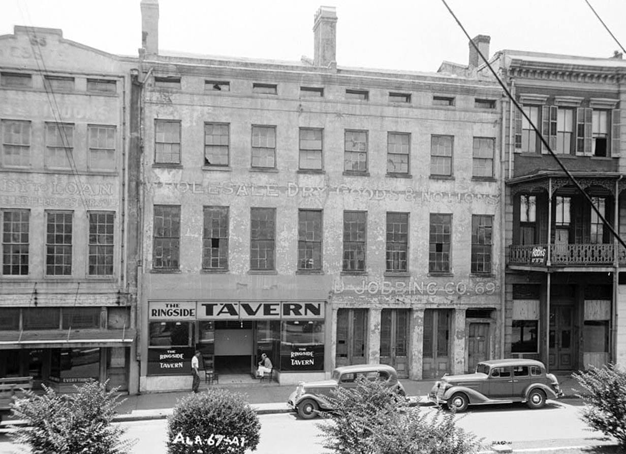 Historic Photo : 67-69 Government Street (Commercial Building), Mobile, Mobile County, AL 4 Photograph