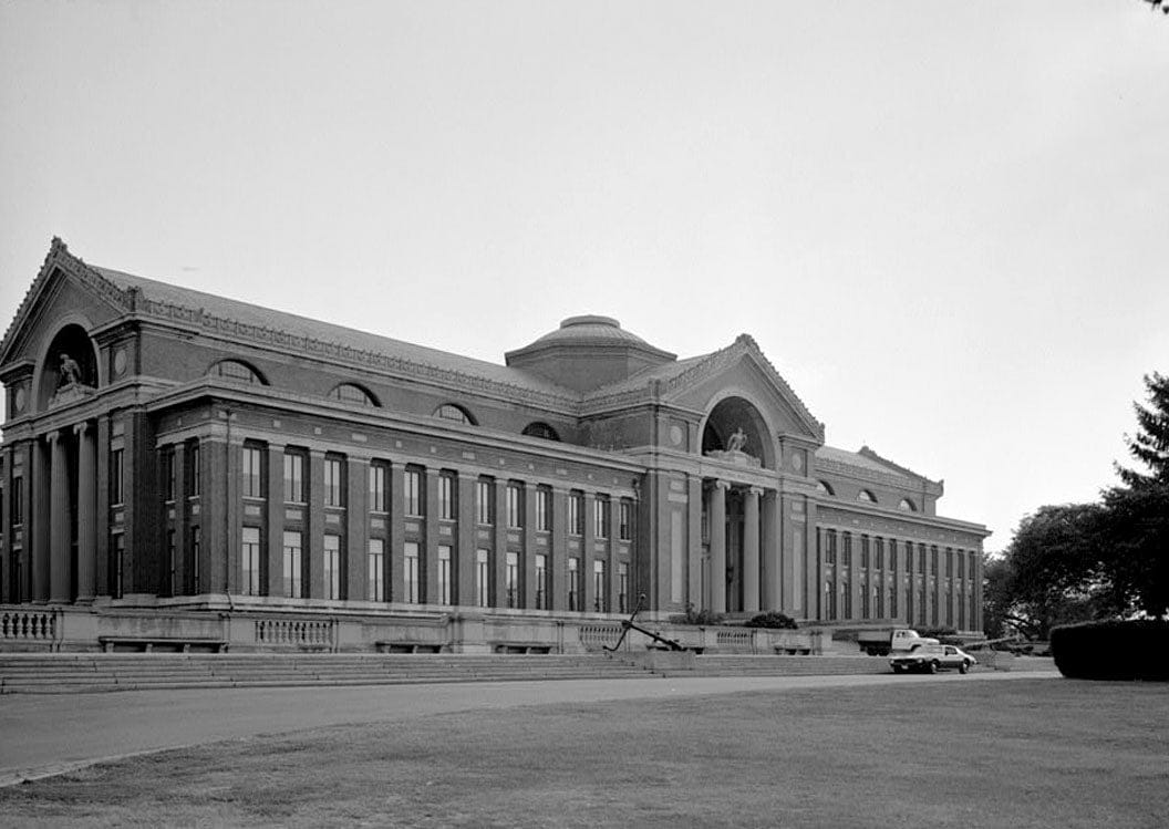 Historic Photo : Army War College, Fort Lesley J. McNair, entrance on P Street between Third & Fourth Streets Southwest, Washington, District of Columbia, DC 1 Photograph