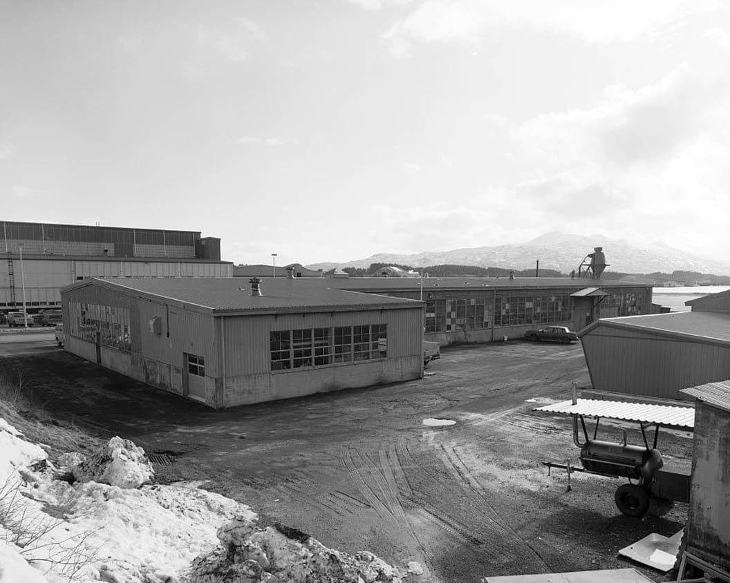 Historic Photo : Kodiak Naval Operating Base, Wood & Machine Shop, U.S. Coast Guard Station, Kodiak, Kodiak Island Borough, AK 7 Photograph