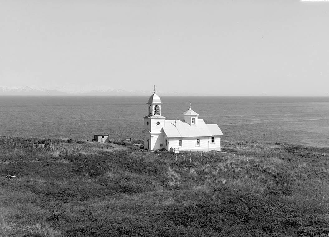 Historic Photo : Ascension of Our Lord Russian Orthodox Church, Karluk, Kodiak Island Borough, AK 4 Photograph