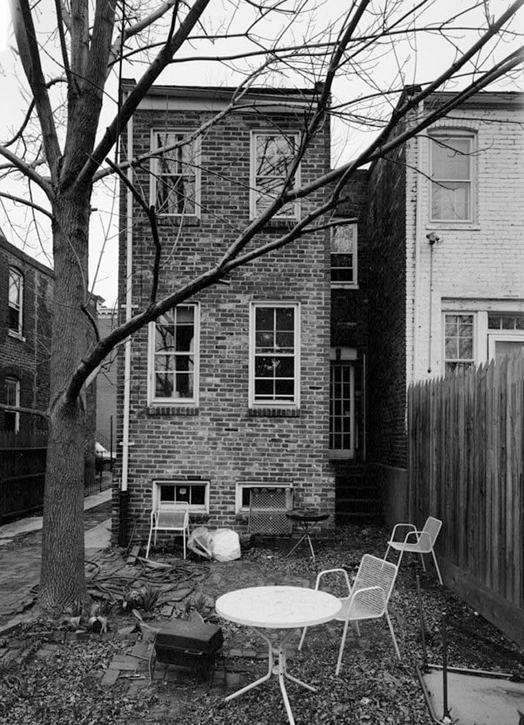 Historic Photo : 3626 N Street, Northwest (House), Washington, District of Columbia, DC 2 Photograph