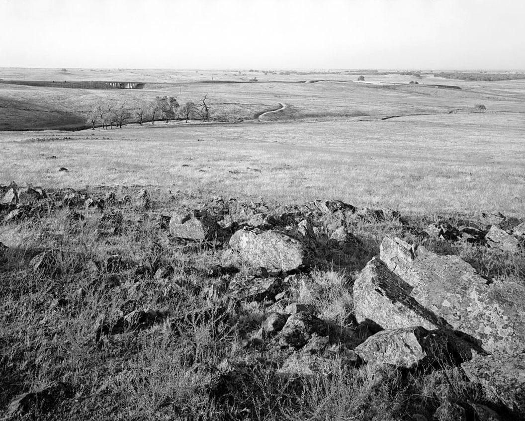 Historic Photo : Keefe-McDerby Mine Ditch, East of East Bidwell Street between Clarksville Road & Highway 50, Folsom, Sacramento County, CA 3 Photograph