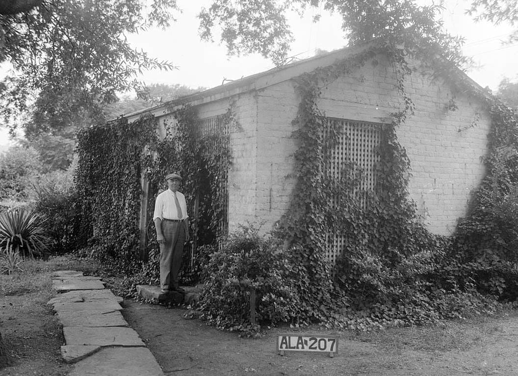 Historic Photo : University of Alabama, President's House, University Boulevard, Tuscaloosa, Tuscaloosa County, AL 3 Photograph