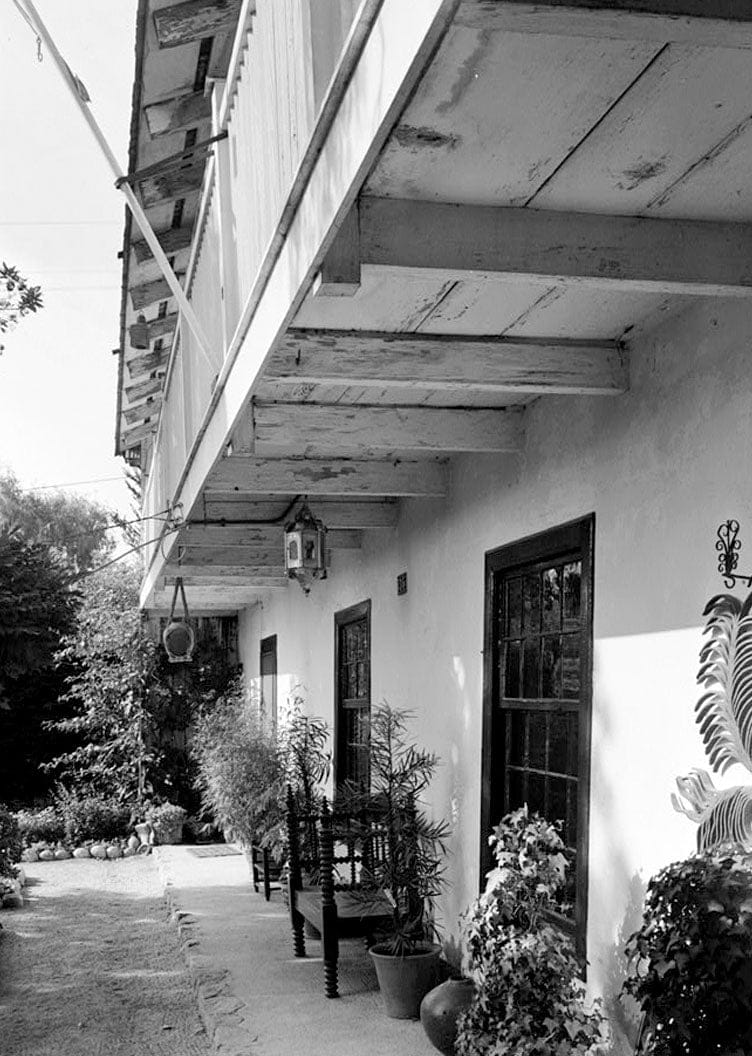Historic Photo : Soberanes Adobe, 336 Pacific Street, Monterey, Monterey County, CA 1 Photograph