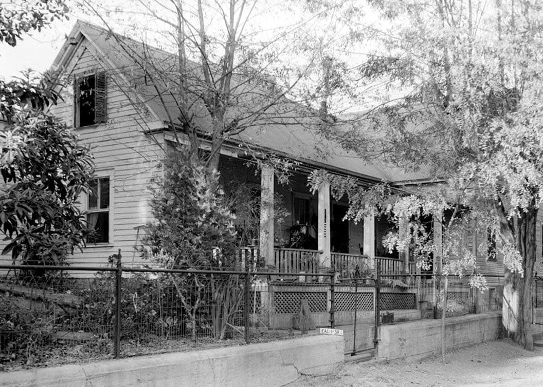 Historic Photo : Dent House, Ellen Street, Knights Ferry, Stanislaus County, CA 1 Photograph