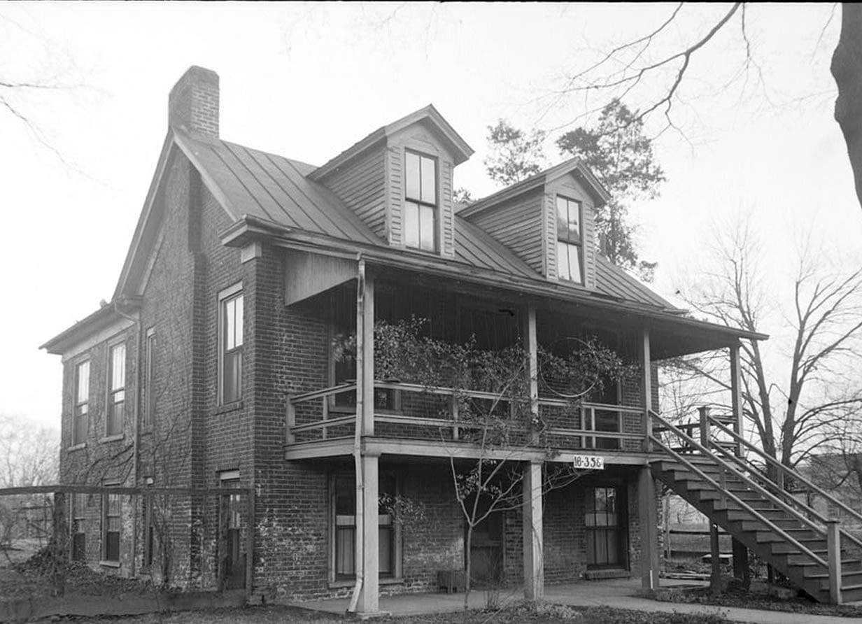 Historic Photo : Judith Goodlow House, 406 North Main Street, Tuscumbia, Colbert County, AL 1 Photograph
