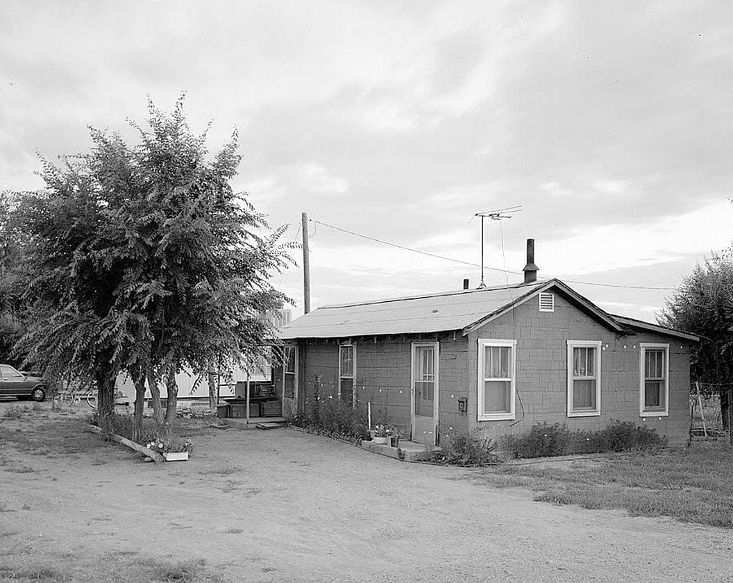 Historic Photo : Town of McPhee, McPhee Road, Dolores, Montezuma County, CO 1 Photograph