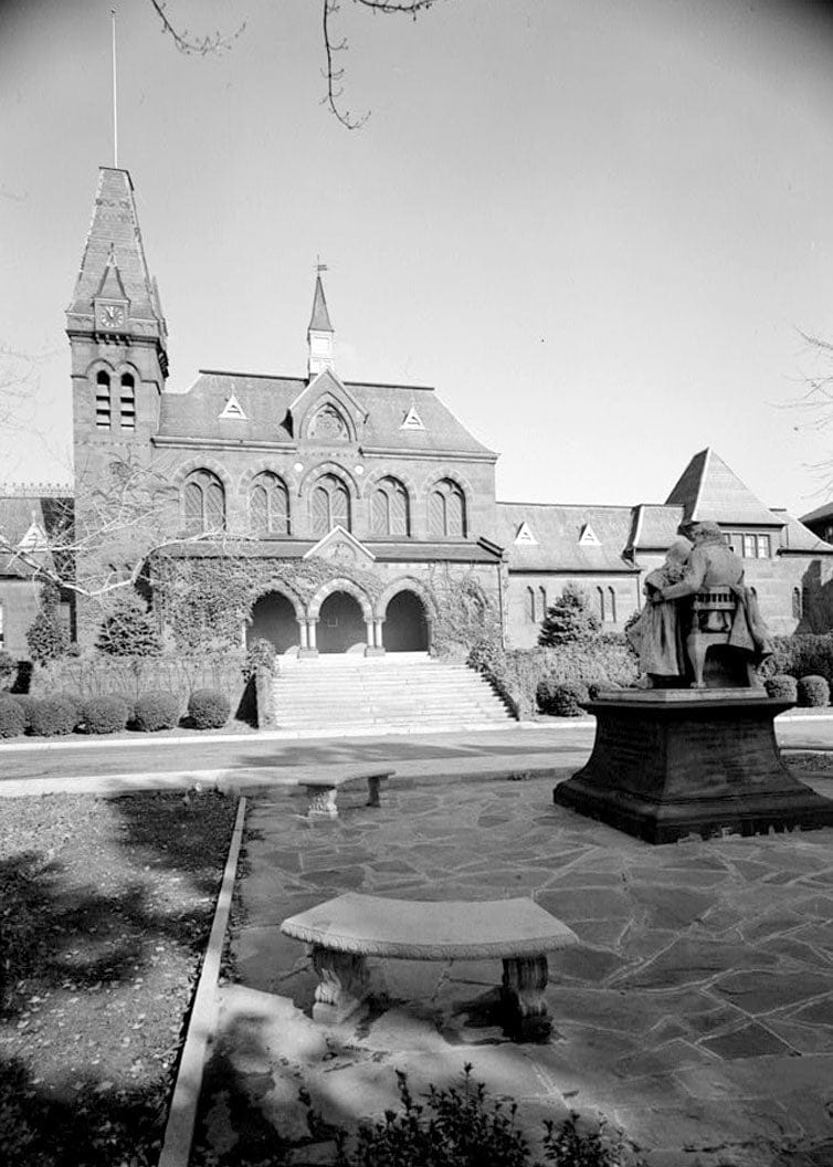 Historic Photo : Gallaudet College, Chapel Hall, Seventh & Florida Avenue Northeast, Washington, District of Columbia, DC 5 Photograph