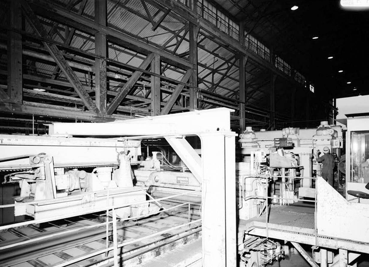 Historic Photo : Central Iron Foundry, Plate Mill Building, 1700 Holt Road, Holt, Tuscaloosa County, AL 1 Photograph