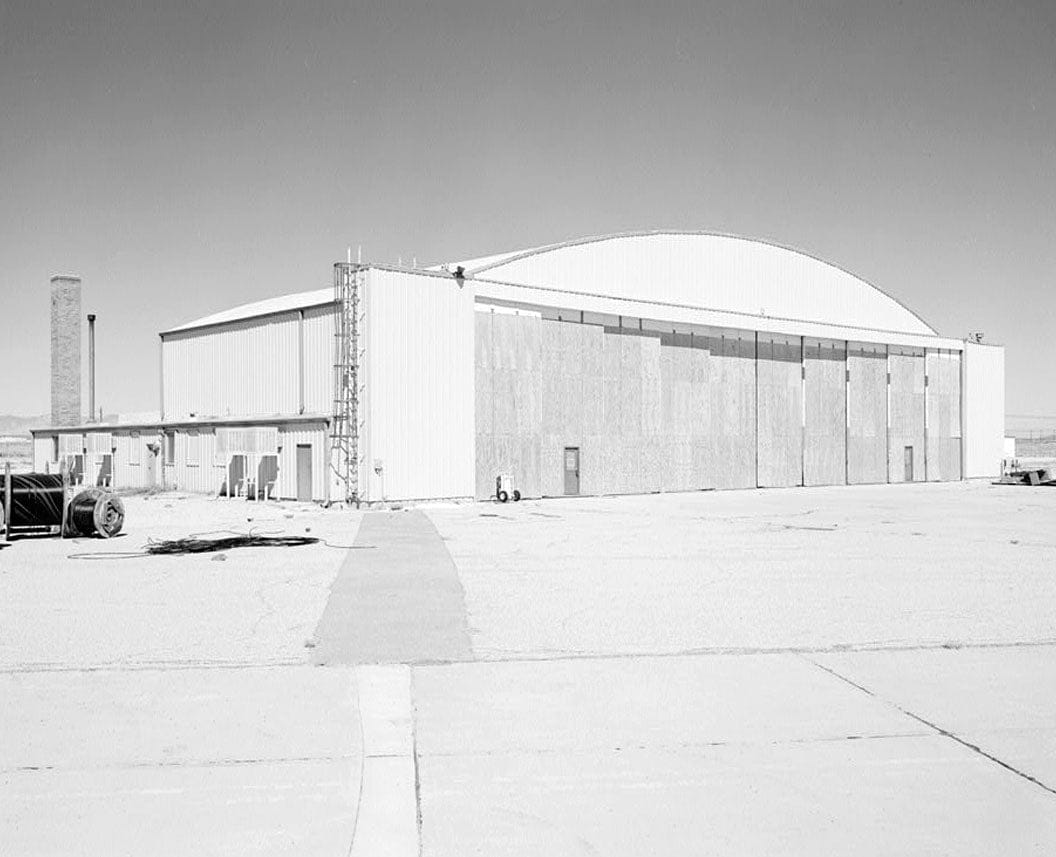 Historic Photo : Edwards Air Force Base, North Base, Hangar No. 1, First & B Streets, Boron, Kern County, CA 1 Photograph