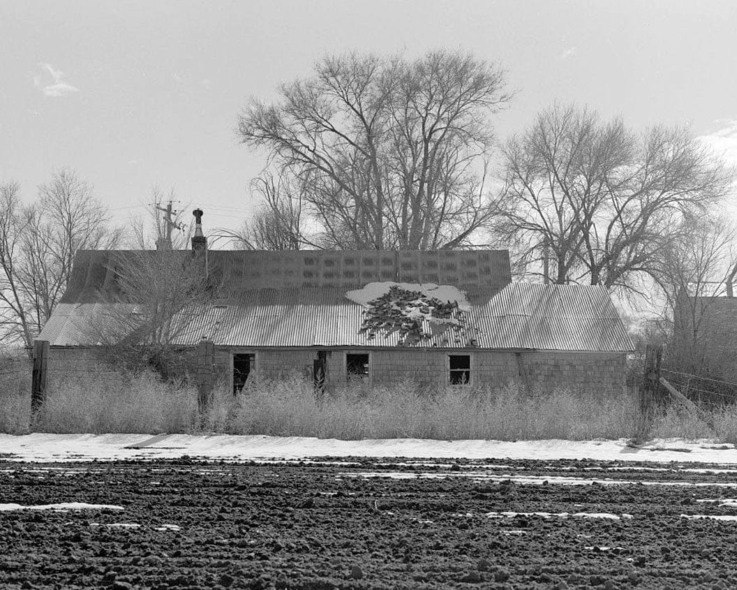 Historic Photo : Altman Farm, House, East side of Buckely Road, 0.5 mile south of Seventy-second Avenue, Denver, Denver County, CO 1 Photograph