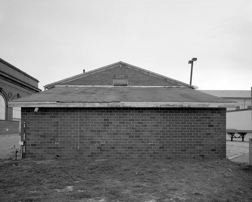 Historic Photo : U.S. Naval Air Station, Refrigeration Plant, Center Avenue, Pensacola, Escambia County, FL 2 Photograph