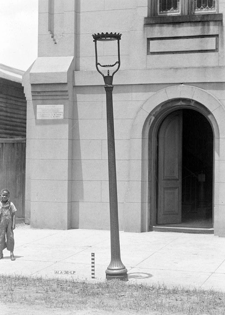 Historic Photo : Lampposts, Various Mobile locations, Mobile, Mobile County, AL 2 Photograph