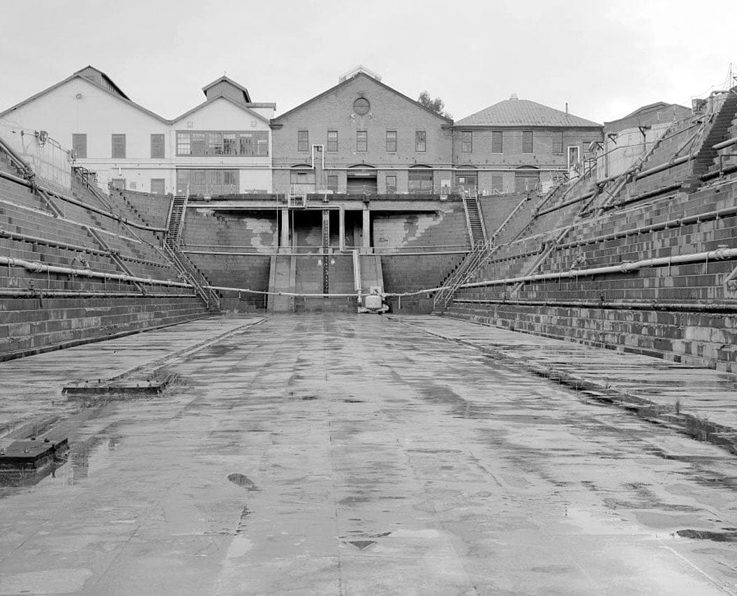 Historic Photo : Mare Island Naval Shipyard, Drydock No. 1, California Avenue, east side near Ninth Street, Vallejo, Solano County, CA 3 Photograph