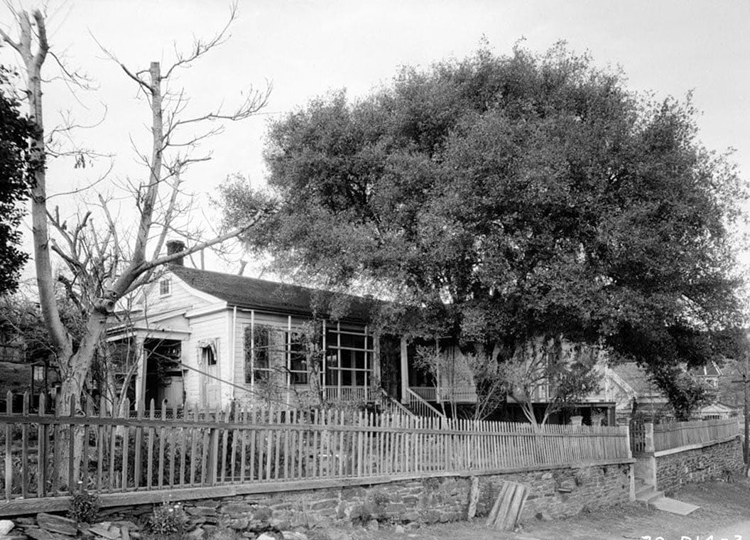 Historic Photo : Cady House, Dodge & Norlin Streets, Sonora, Tuolumne County, CA 1 Photograph