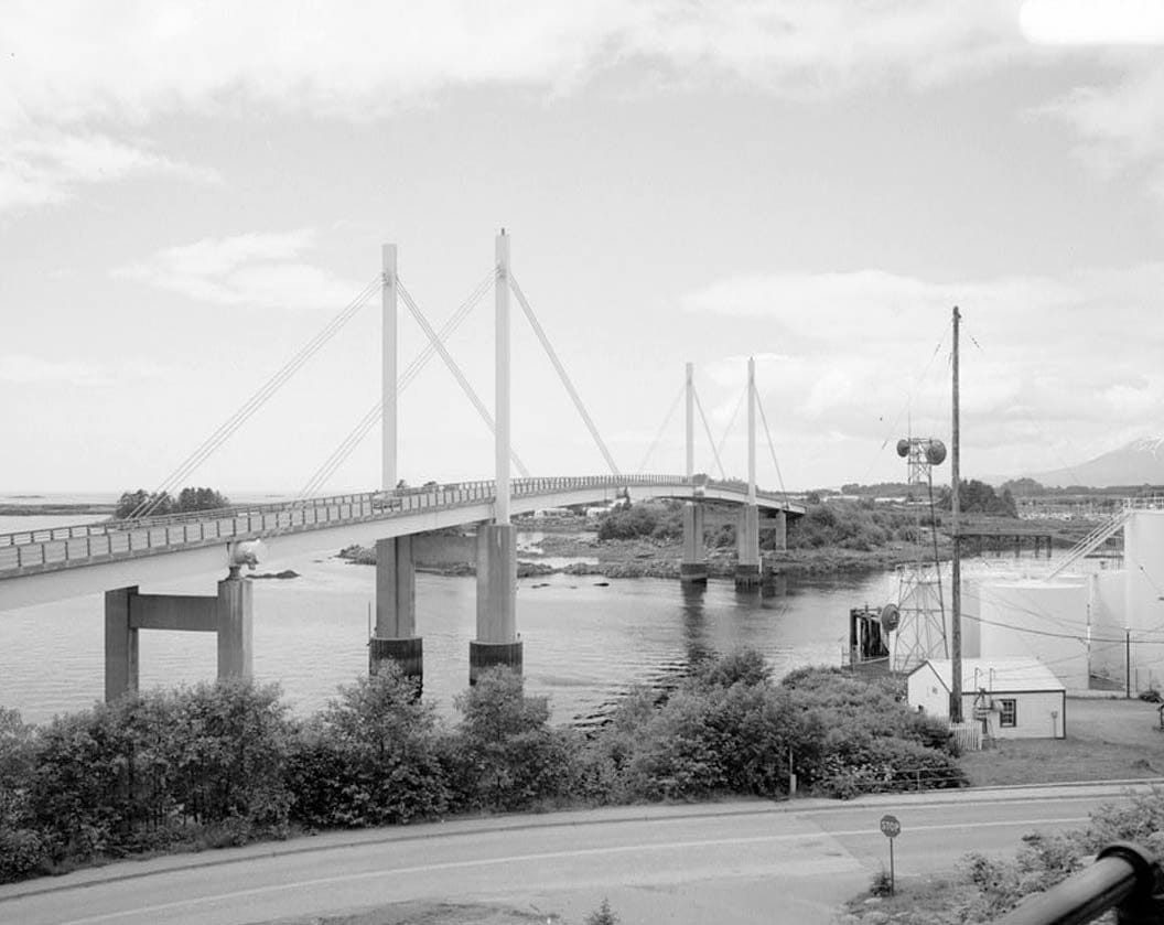 Historic Photo : O'Connell Bridge, Sitka Harbor, Sitka, Sitka Borough, AK 1 Photograph