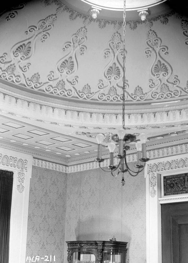 Historic Photo : Gaineswood, 805 South Cedar Street, Demopolis, Marengo County, AL 17 Photograph