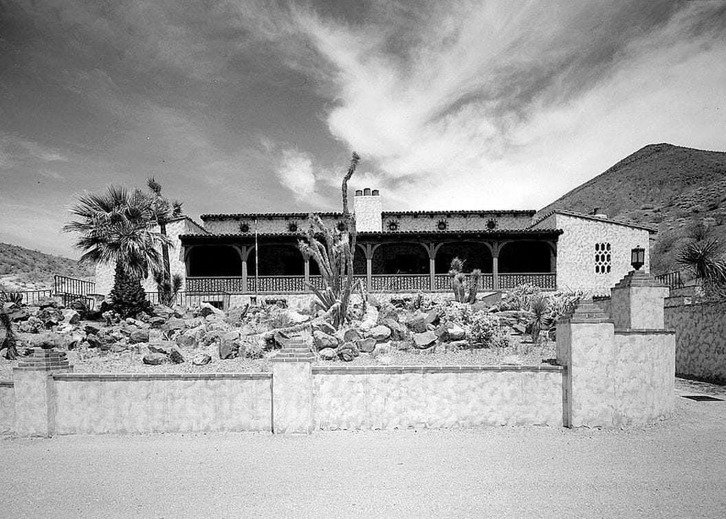 Historic Photo : Death Valley Ranch, Guesthouse (Hacienda), Death Valley Junction, Inyo County, CA 1 Photograph