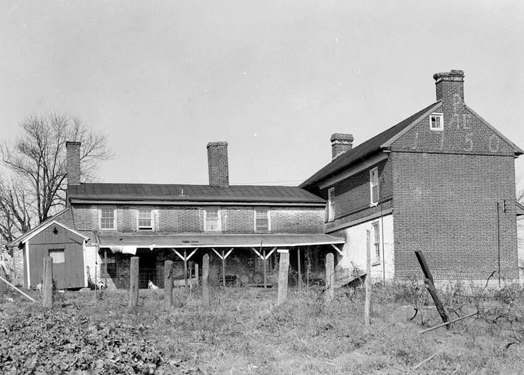 Historic Photo : Alexander Porter Mansion Farm, Route 9, New Castle, New Castle County, DE 3 Photograph