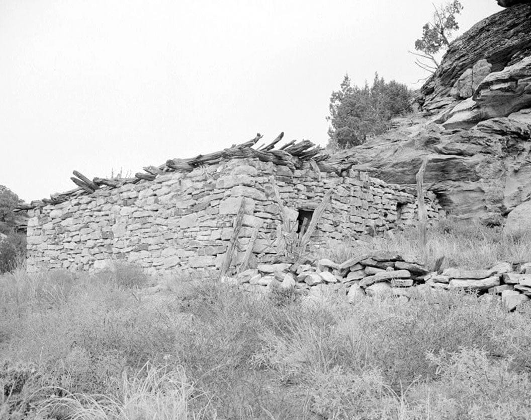 Historic Photo : Mary Doyle Homestead, Barn, 110 feet northeast of residence, Model, Las Animas County, CO 1 Photograph