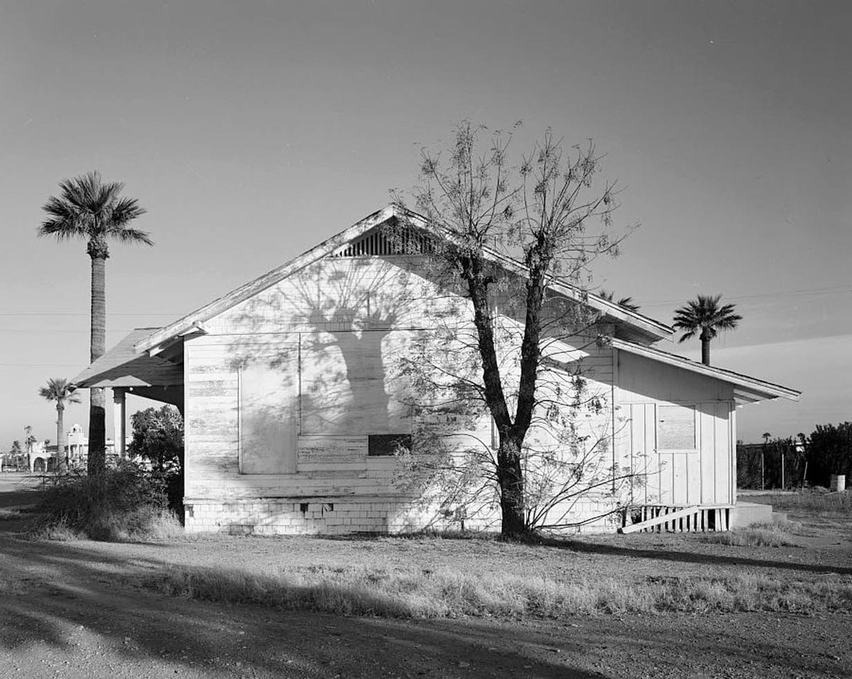 Historic Photo : Phoenix Indian School, Cottage, Northeast Corner of Central Avenue & Indian School Road, Phoenix, Maricopa County, AZ 1 Photograph