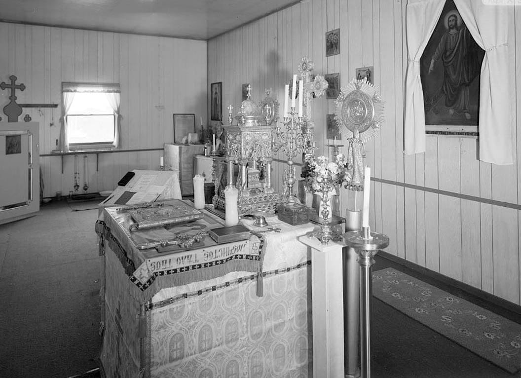 Historic Photo : St. Jacob Russian Orthodox Church, Napaskiak, Bethel Census Area, AK 1 Photograph