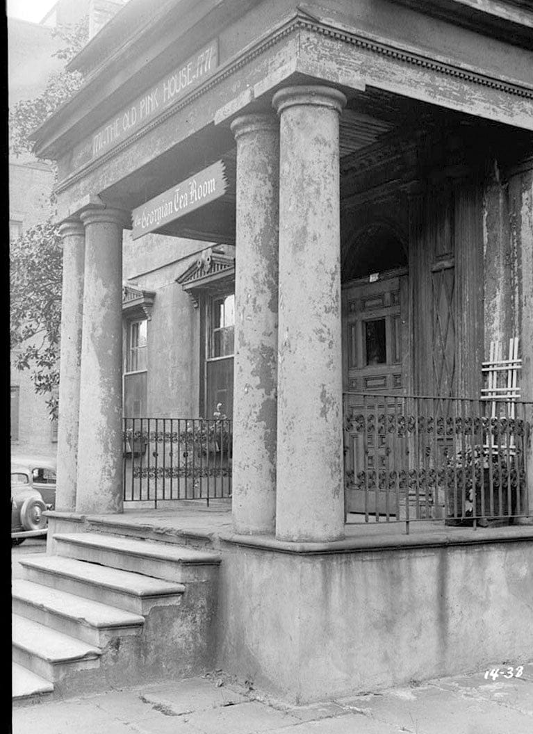 Historic Photo : Habersham House, Reynolds Square Vicinity, Savannah, Chatham County, GA 4 Photograph