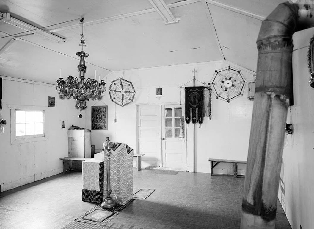 Historic Photo : St. Michael the Archangel Russian Orthodox Church, Marshall, Wade Hampton Census Area, AK 3 Photograph