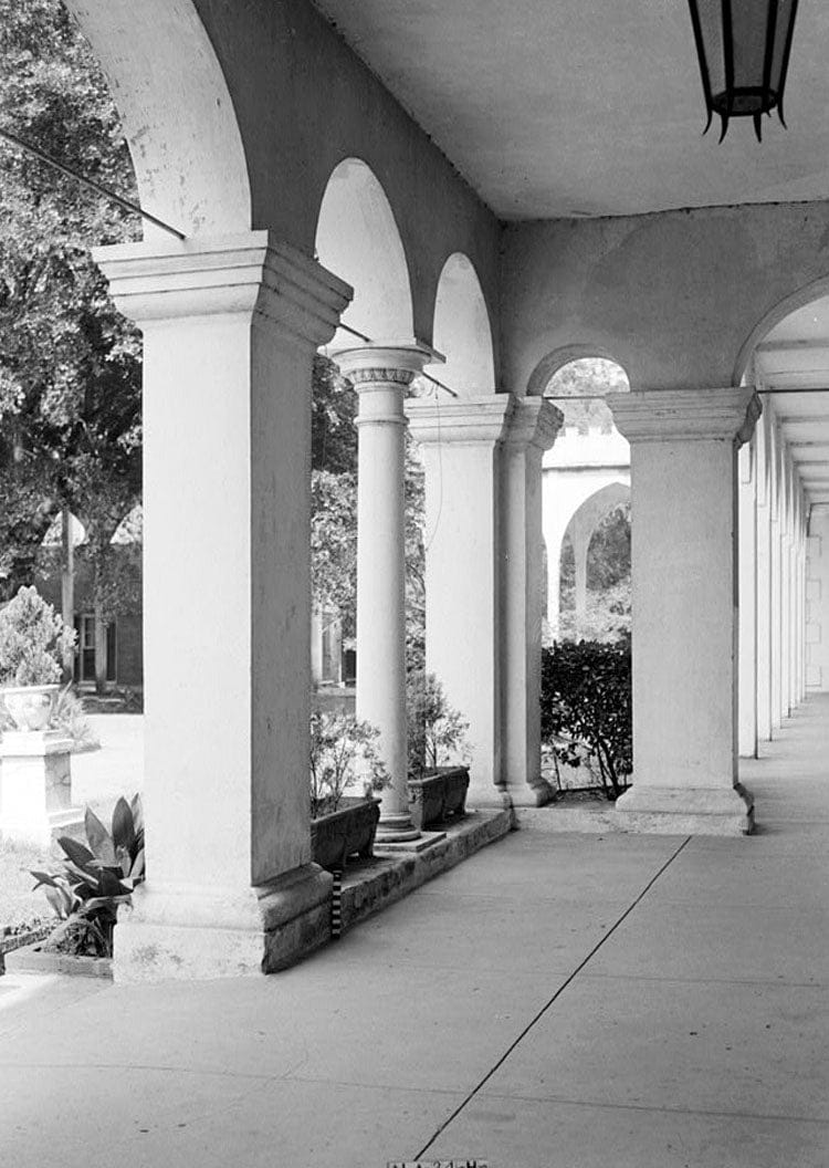 Historic Photo : Spring Hill College, Main Building, Old Shell Road, Spring Hill, Mobile County, AL 13 Photograph