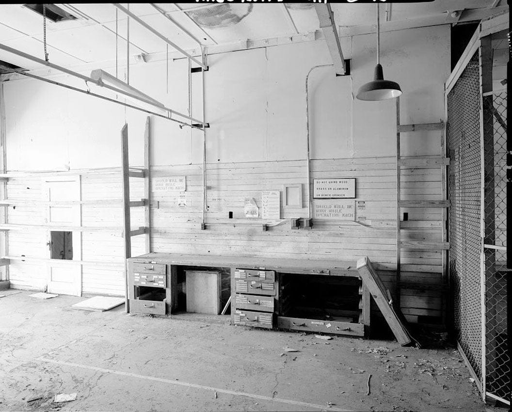 Historic Photo : Eglin Air Force Base, Motor Repair Shop, Northwest of Flager Road, Chisk Lane & southern edge of Weekly Bayou, Valparaiso, Okaloosa County, FL 4 Photograph