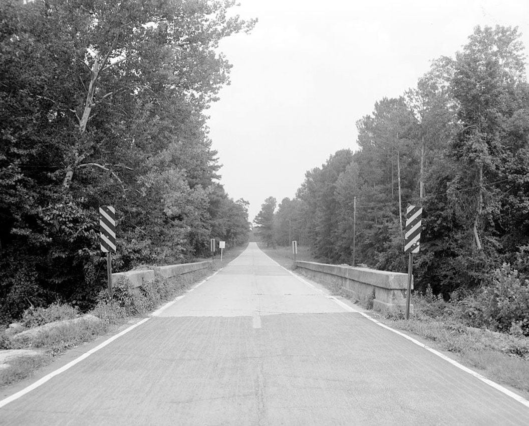 Historic Photo : GDOT Bridge No. 215/00101/x/00084E, Spanning Bull Creek at County Road 101, Columbus, Muscogee County, GA 1 Photograph
