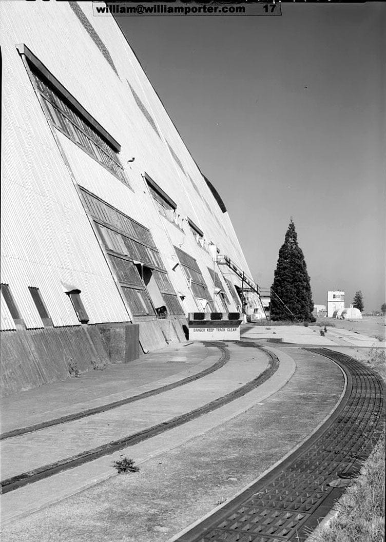 Historic Photo : Naval Air Station Moffett Field, Hanger No. 1, Cummins Avenue, Moffett Field, Sunnyvale, Santa Clara County, CA 13 Photograph