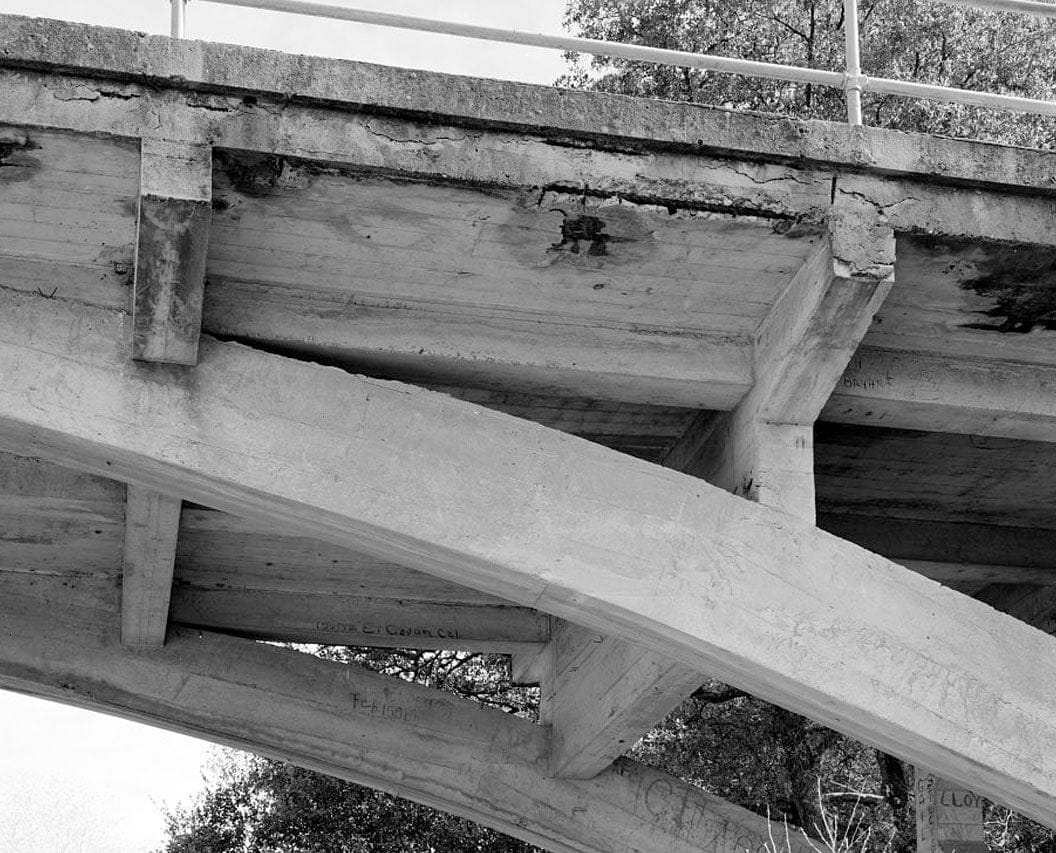Historic Photo : Black Canyon Road Bridge, Spanning Santa Ysabel Creek at intersection of Black Canyon & Sutherland Dam Roads, Ramona, San Diego County, CA 4 Photograph