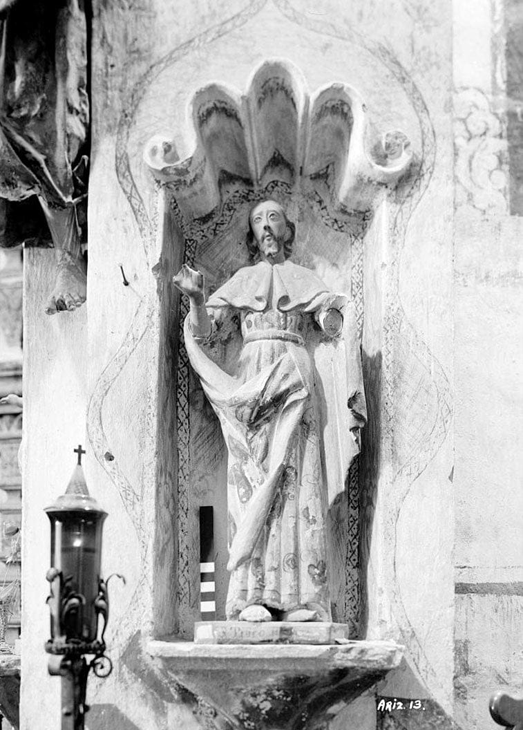 Historic Photo : San Xavier del Bac Mission, Mission Road, Tucson, Pima County, AZ 52 Photograph