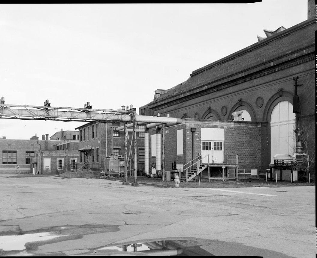 Historic Photo : U.S. Naval Air Station, Telephone Workshop & Storehouse, Mustin Avenue, Pensacola, Escambia County, FL 2 Photograph