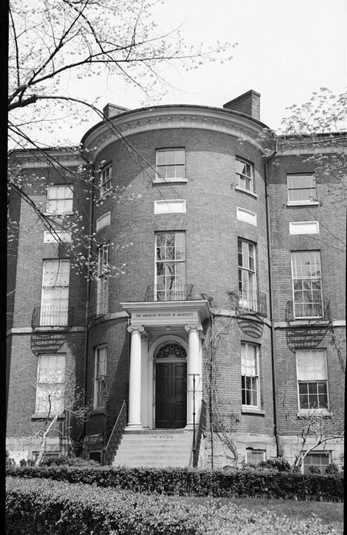 Historic Photo : Octagon House, 1799 (1741) New York Avenue, Northwest, Washington, District of Columbia, DC 48 Photograph