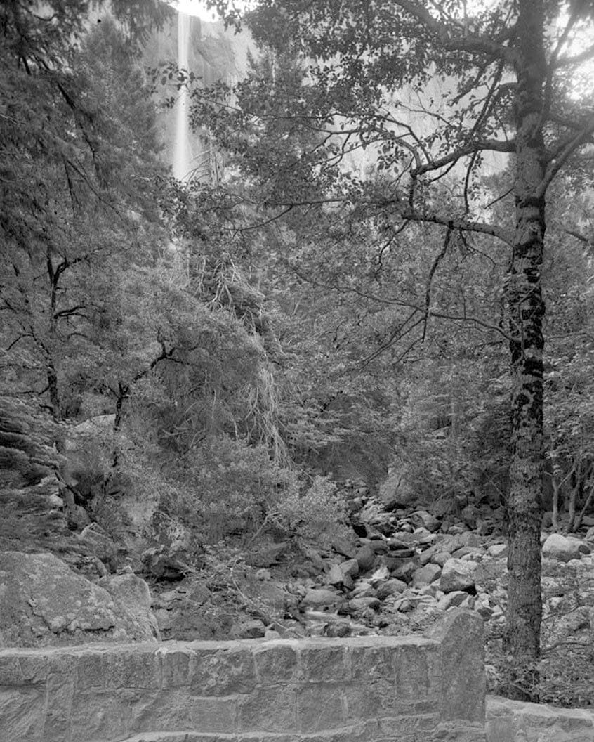 Historic Photo : Bridalveil Fall Bridge No. 3, Spanning Bridalveil Creek on carriage road, Yosemite Village, Mariposa County, CA 2 Photograph