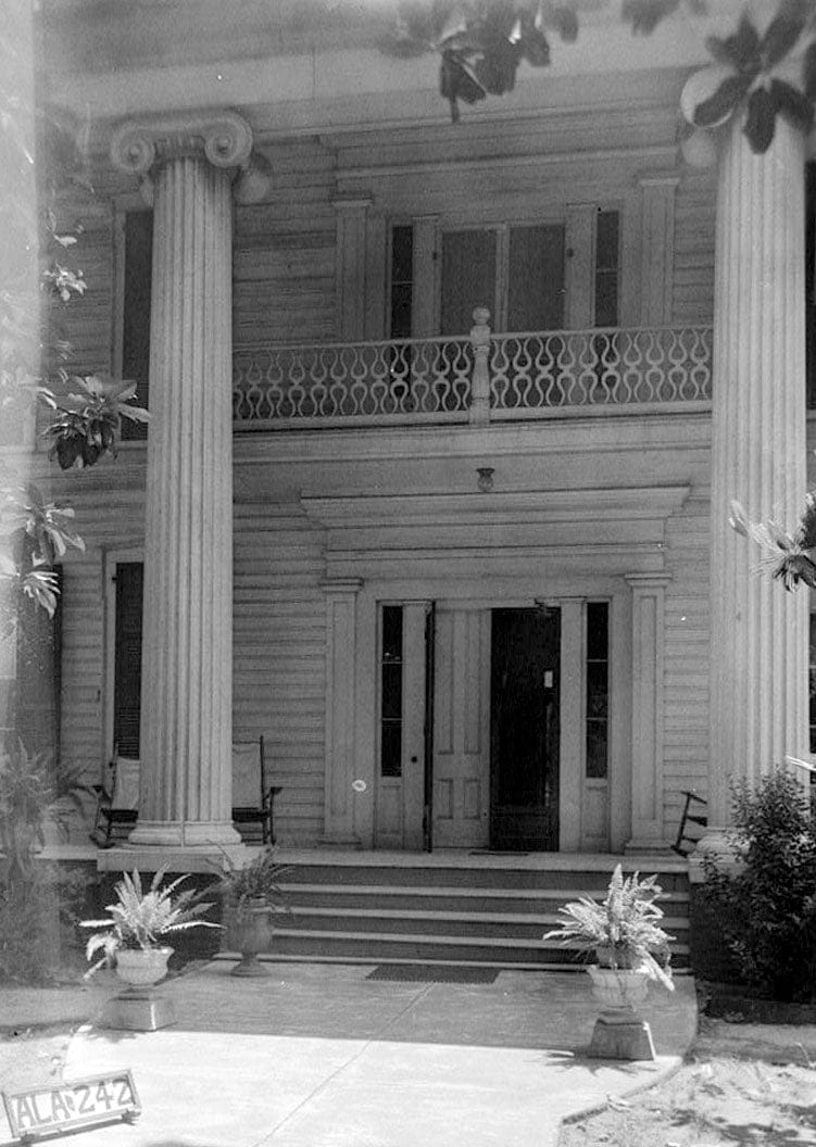 Historic Photo : Reese-Lucius House, 242 Wilson Avenue, Eutaw, Greene County, AL 2 Photograph