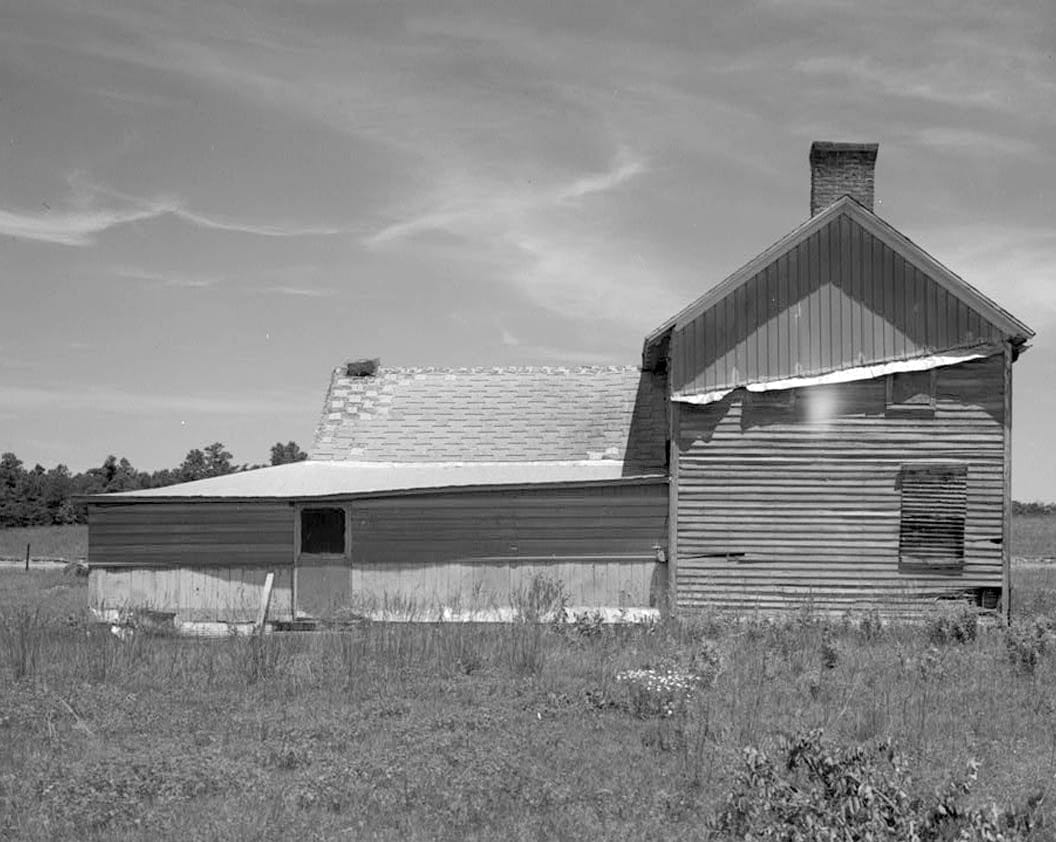 Historic Photo : William H. Ward House, North side of Road 244, .25 mile east of Road 246, Georgetown, Sussex County, DE 10 Photograph