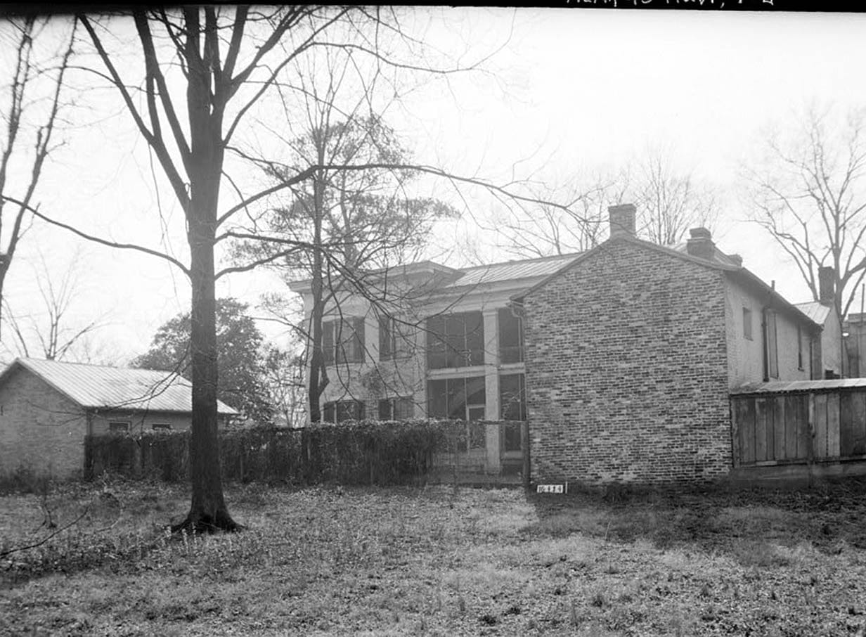 Historic Photo : Fearn-Garth House, 517 Franklin Street, Huntsville, Madison County, AL 2 Photograph