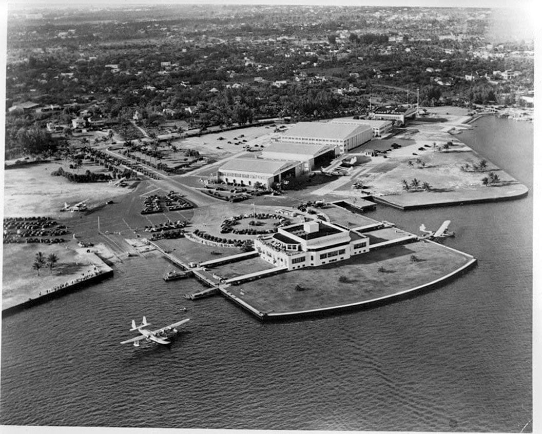 Historic Photo : Pan American Airways System Terminal Building, 3500 Pan American Drive, Miami, Miami-Dade County, FL 1 Photograph