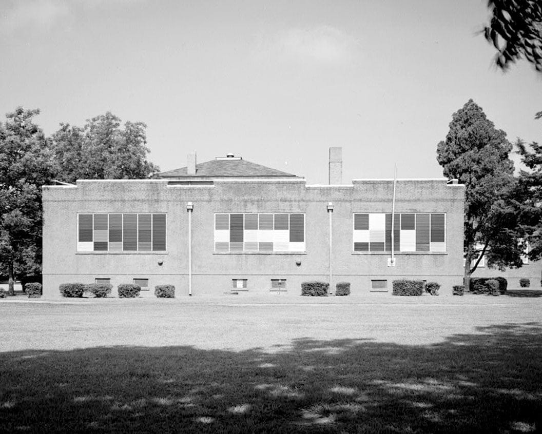 Historic Photo : Plains School, Bond Street (opposite Paschal Street), Plains, Sumter County, GA 7 Photograph
