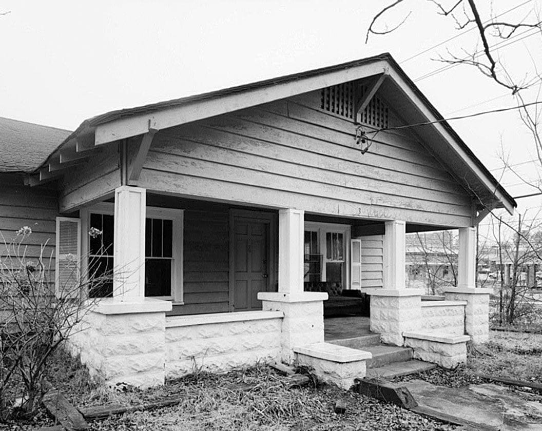 Historic Photo : Eison House, Haynes Bridge Road at State Route 120, Alpharetta, Fulton County, GA 1 Photograph
