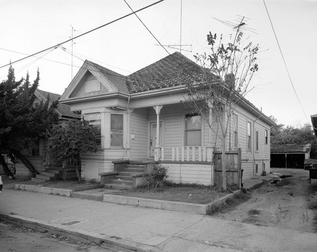 Historic Photo : Lencio Beltramo House, 323 West St. John Street, San Jose, Santa Clara County, CA 2 Photograph