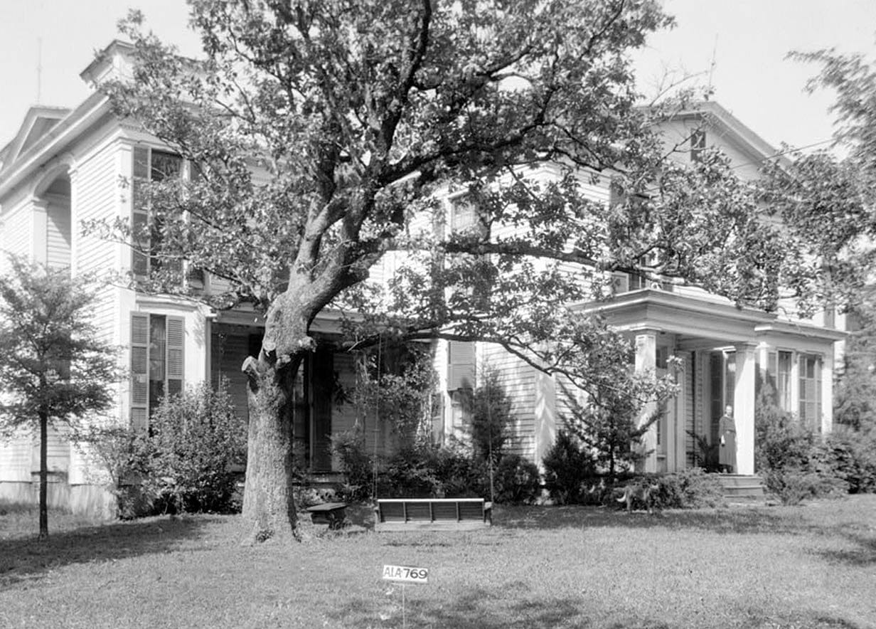 Historic Photo : Westwood, Water Avenue (State Highway 61), Uniontown, Perry County, AL 2 Photograph