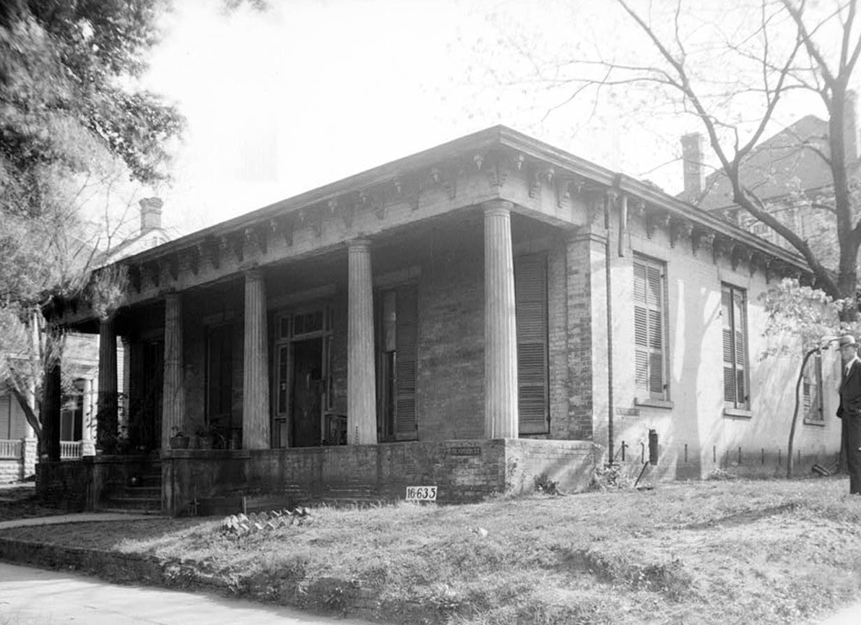 Historic Photo : Oliver-Housman House, Wilkerson & Montgomery Streets, Montgomery, Montgomery County, AL 1 Photograph